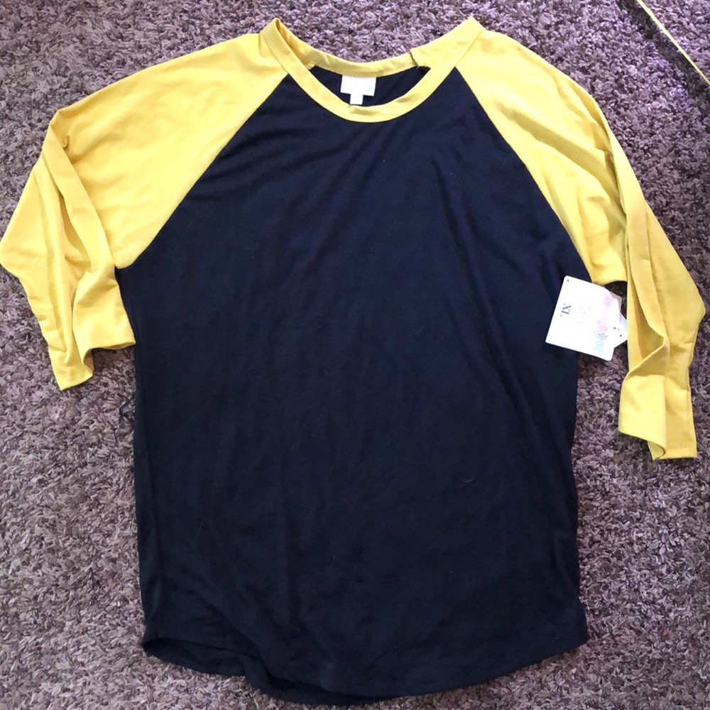 Lularoe XL baseball tee NWT